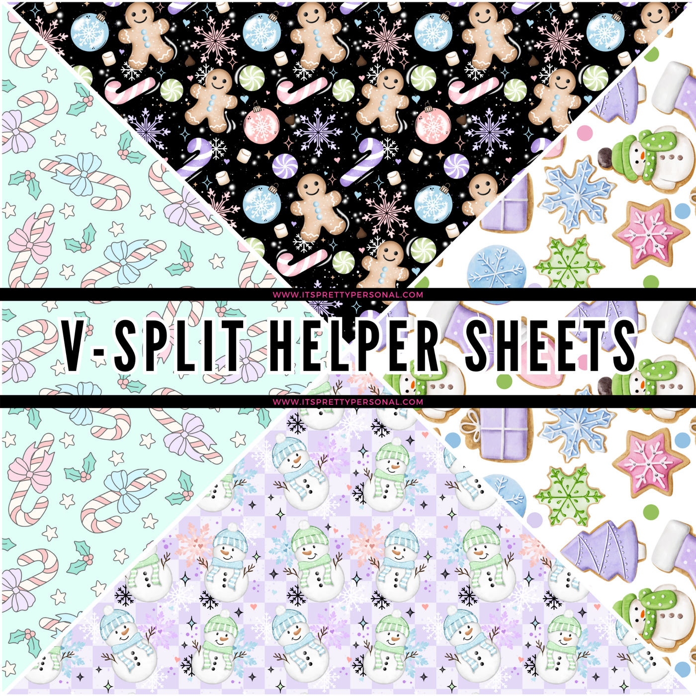 V-Split Helper 12x12 Vinyl Sheet