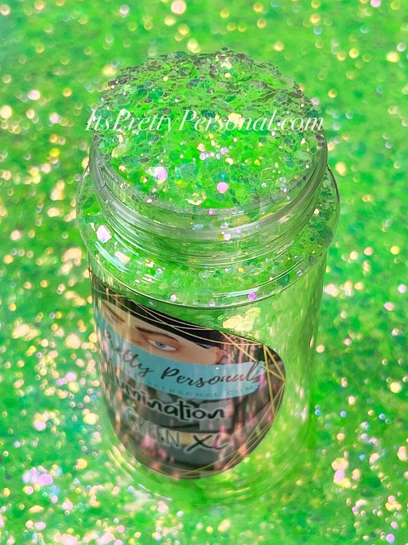 “Gru Green XL"- Illumination Collection- Pastel Pink Neon