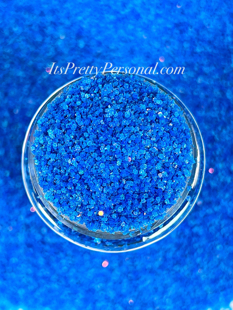 "SCHMedium Cut Ultramarine Blue” - Glittered Glitter Collection