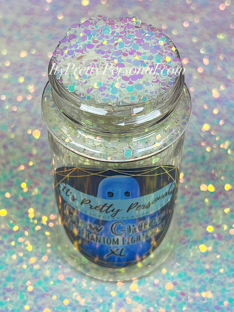 “Blue Phantom Light Show XL”-GLOW Glitter
