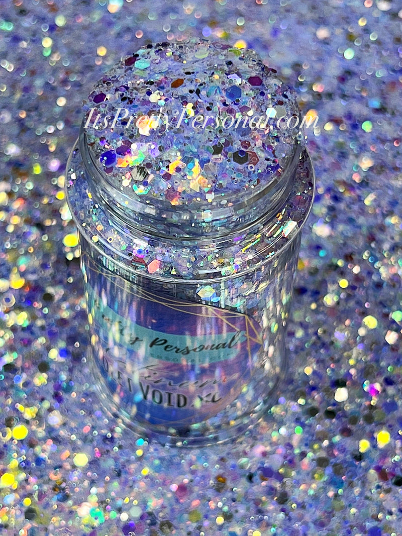 “Violet Void XL” - Platinum Pastels Collection- Extreme Sparkle Purple XL