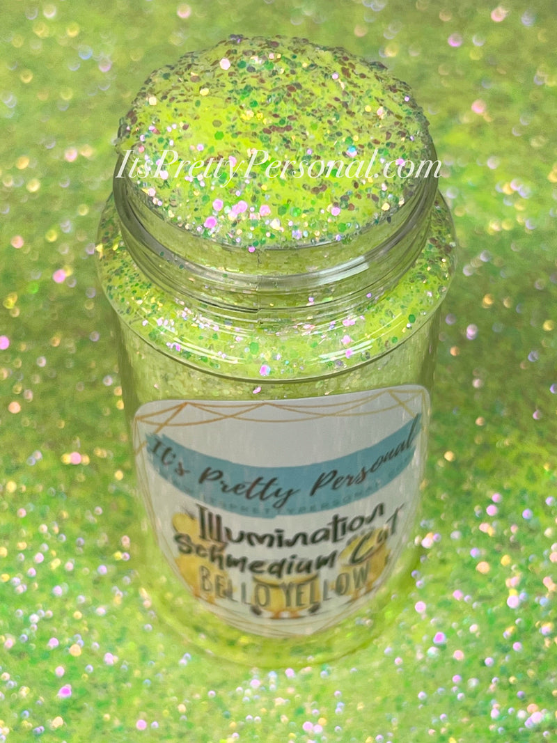 SCHMedium Cut- “Bello Yellow”- Illumination Collection- Pastel Neon