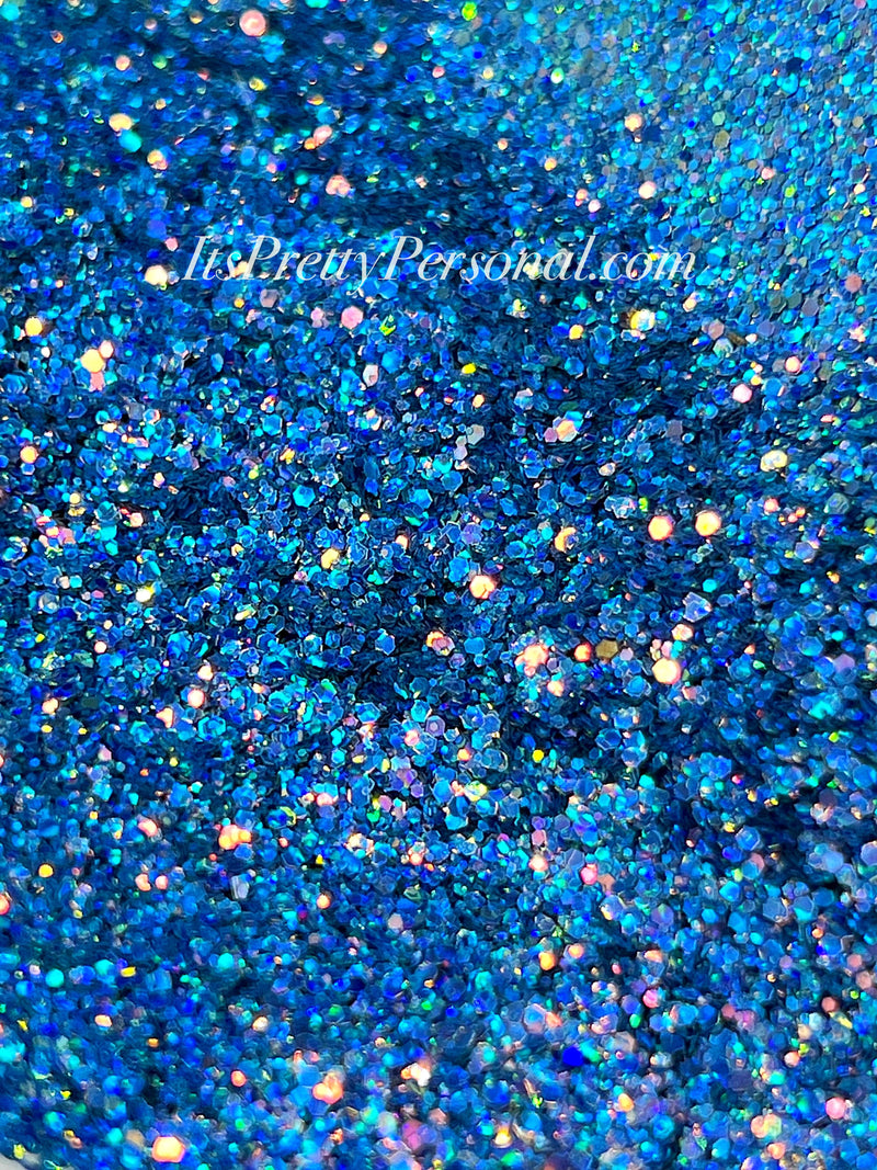 SCHMEDIUM CUT "You Blue It" -Holographic + Hologram Glitter