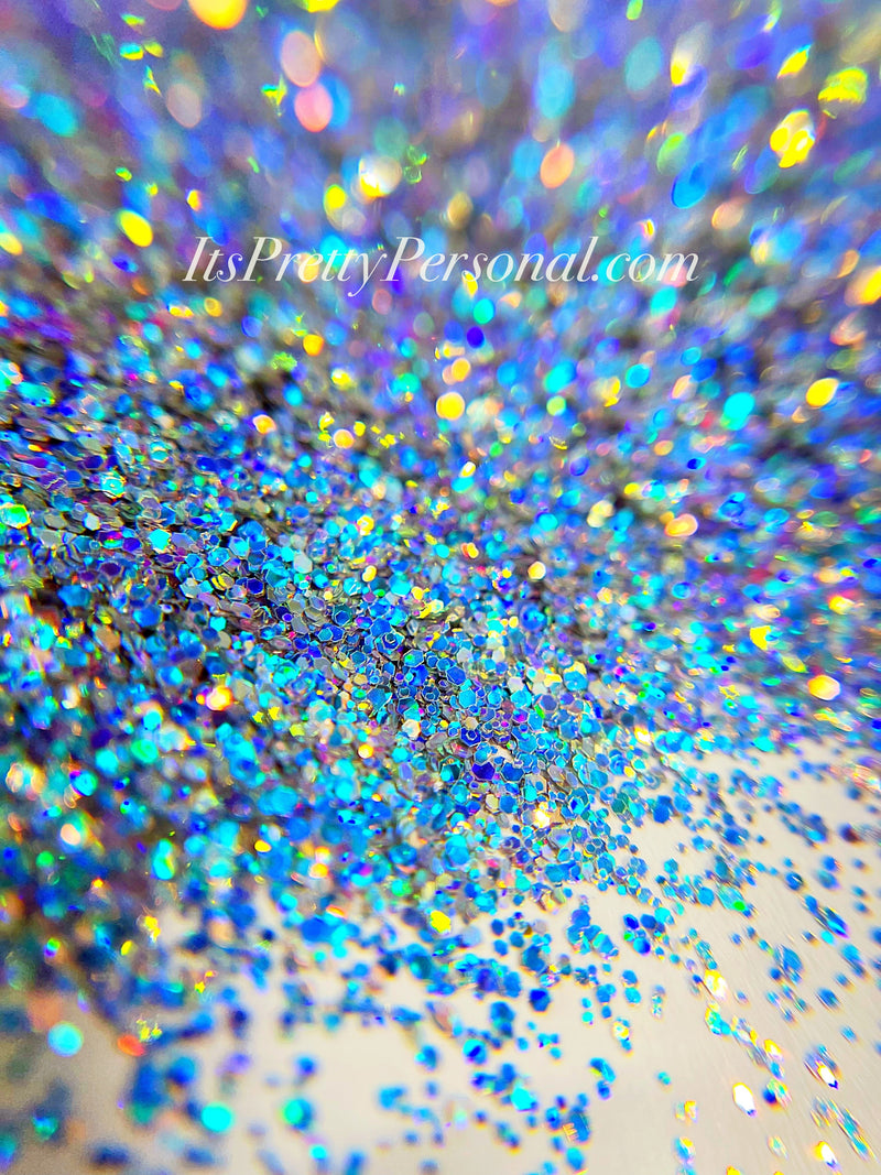 SCHMEDIUM CUT "Silver Horizon" -Holographic + Hologram Glitter