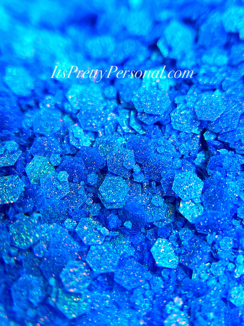 "Ultramarine Blue XL” - Glittered Glitter Collection