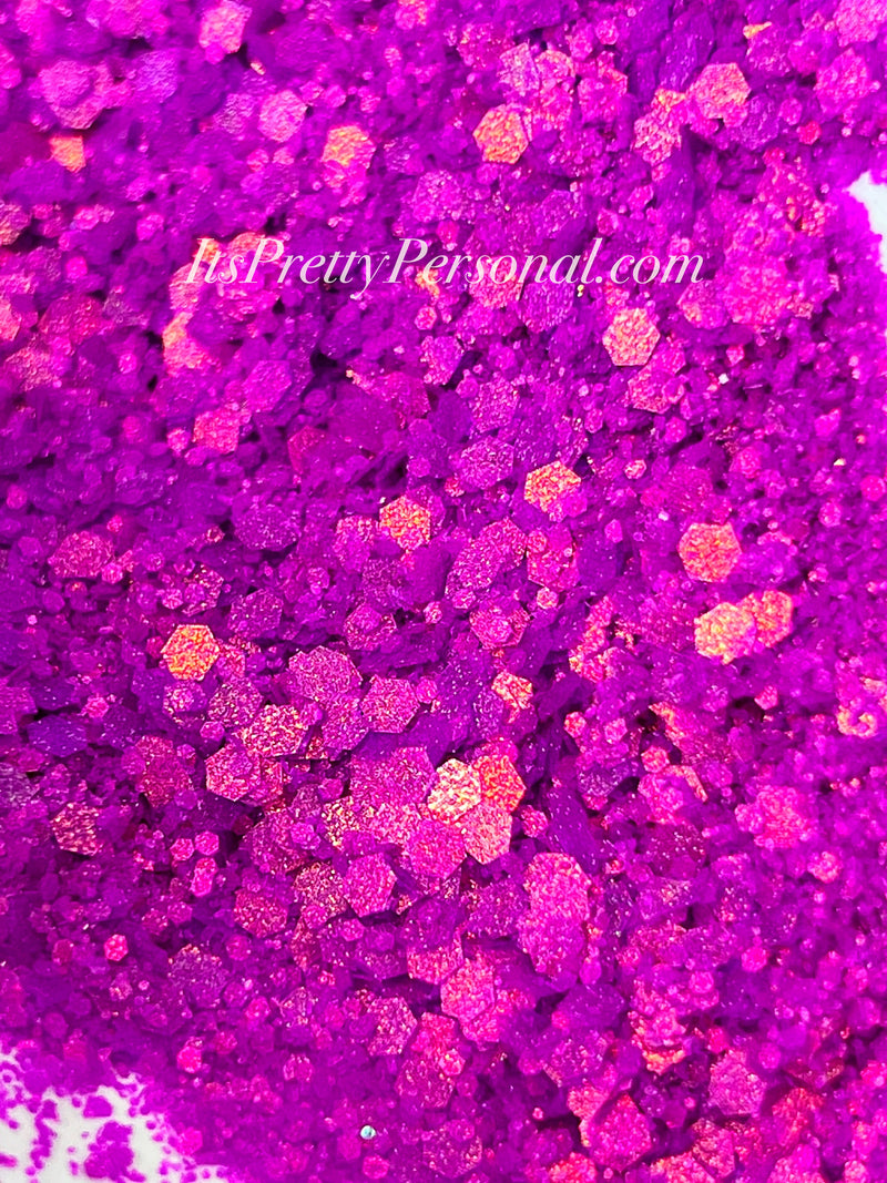 "Grape Soda Sparkle XL” - Glittered Glitter Collection