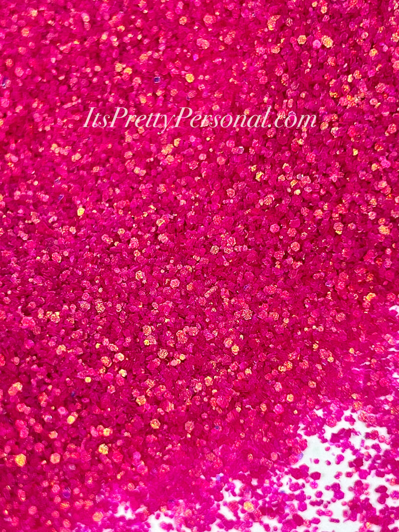 "SCHMedium Cut Passionately Pink” - Glittered Glitter Collection