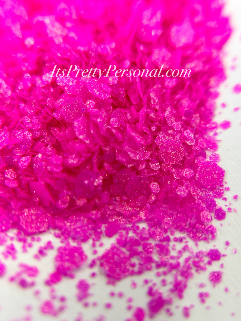 "Shocking Pink XL” - Glittered Glitter Collection