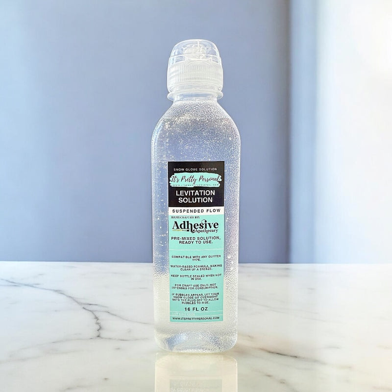 Adhesive Apothecary - Suspended Flow - Snow Globe Solution