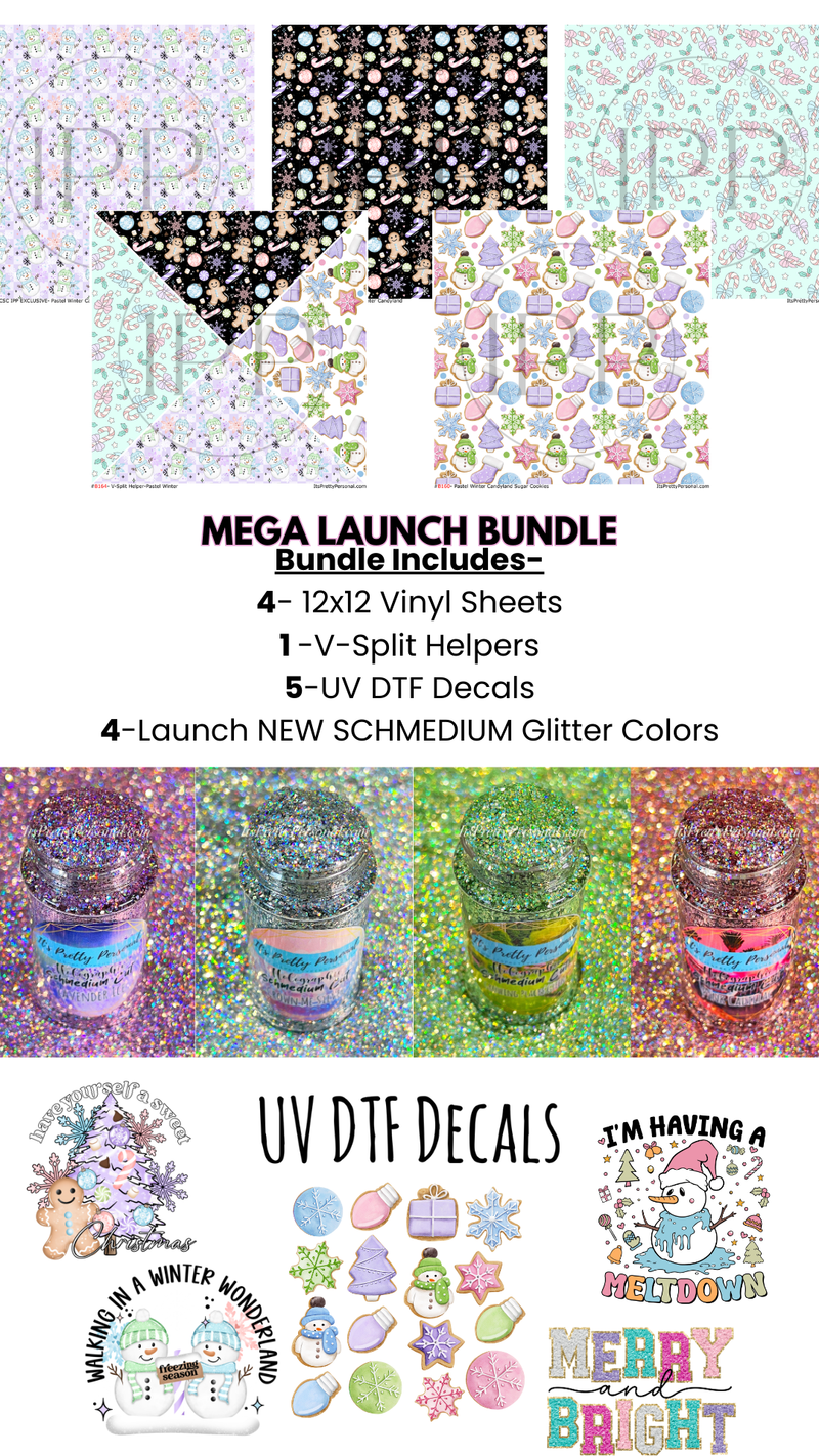 *WEEK OF 11/8/2024* 🚨MEGA LAUNCH BUNDLE!-Pastel Christmas Discount Pack- 14 items total