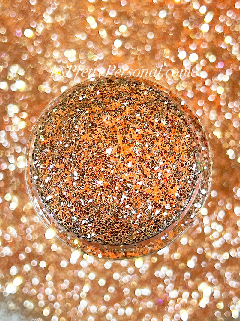 “MICRO Cantaloupe Crush”- FROSTED Glitter Collection