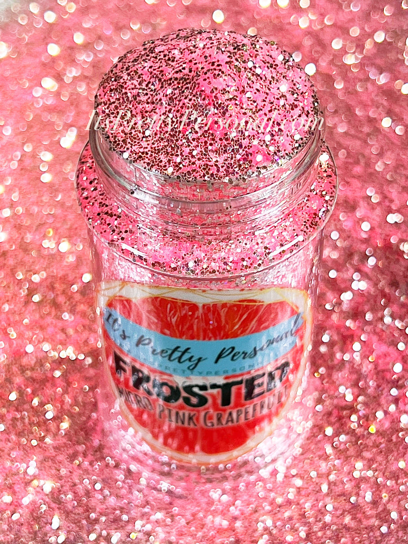 “MICRO Pink Grapefruit”- FROSTED Glitter Collection