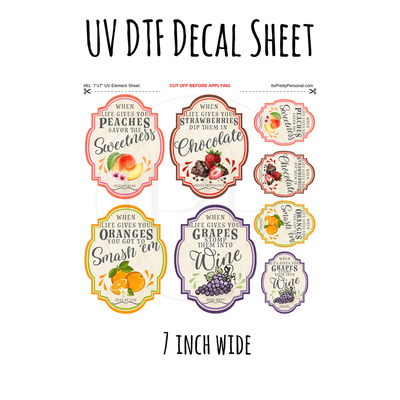 UV DTF Decals