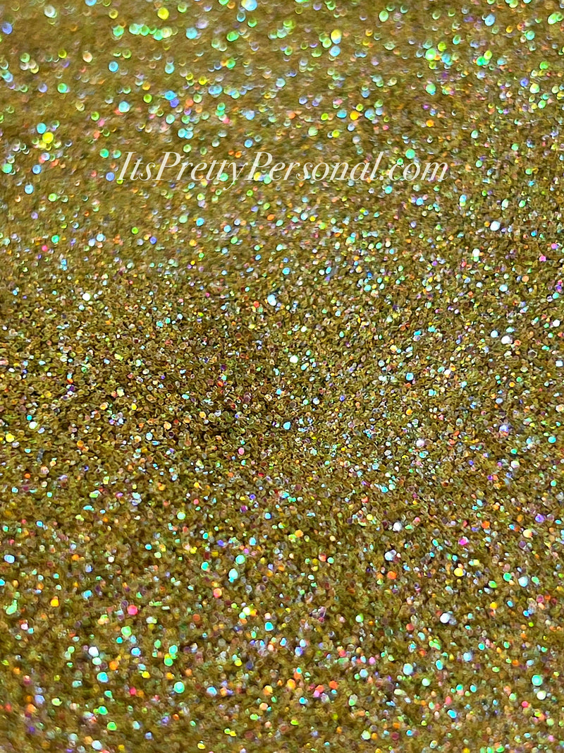 “MINI Autumn Hayride Gold"- Gramglitter (HOLOGRAM)