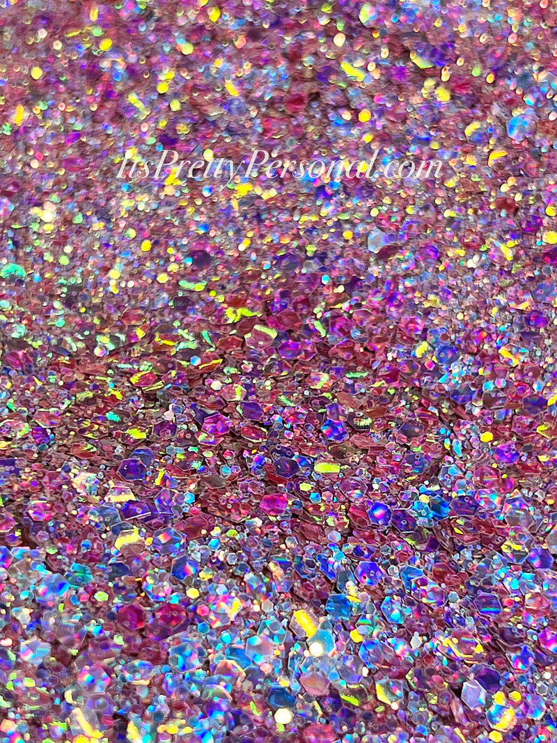 “Violet Rose Rainbow XL 2.0"- Gramglitter (HOLOGRAM)