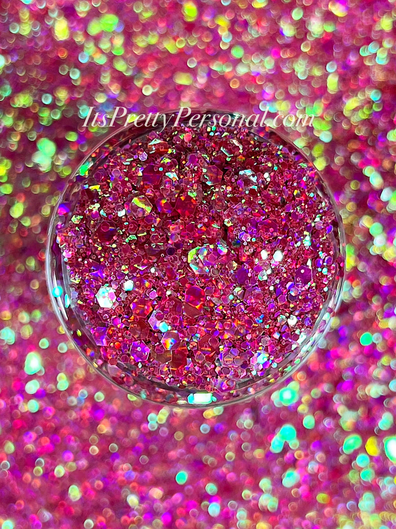 "Pink 182 XL"- Gramglitter (HOLOGRAM)