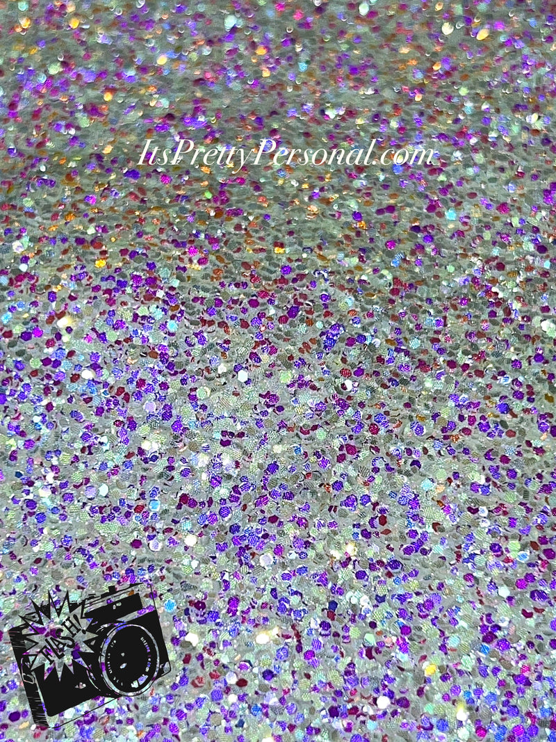 “Opalrella Chunky” (Medium Cut)- Luminous Reflective Glitter Collection